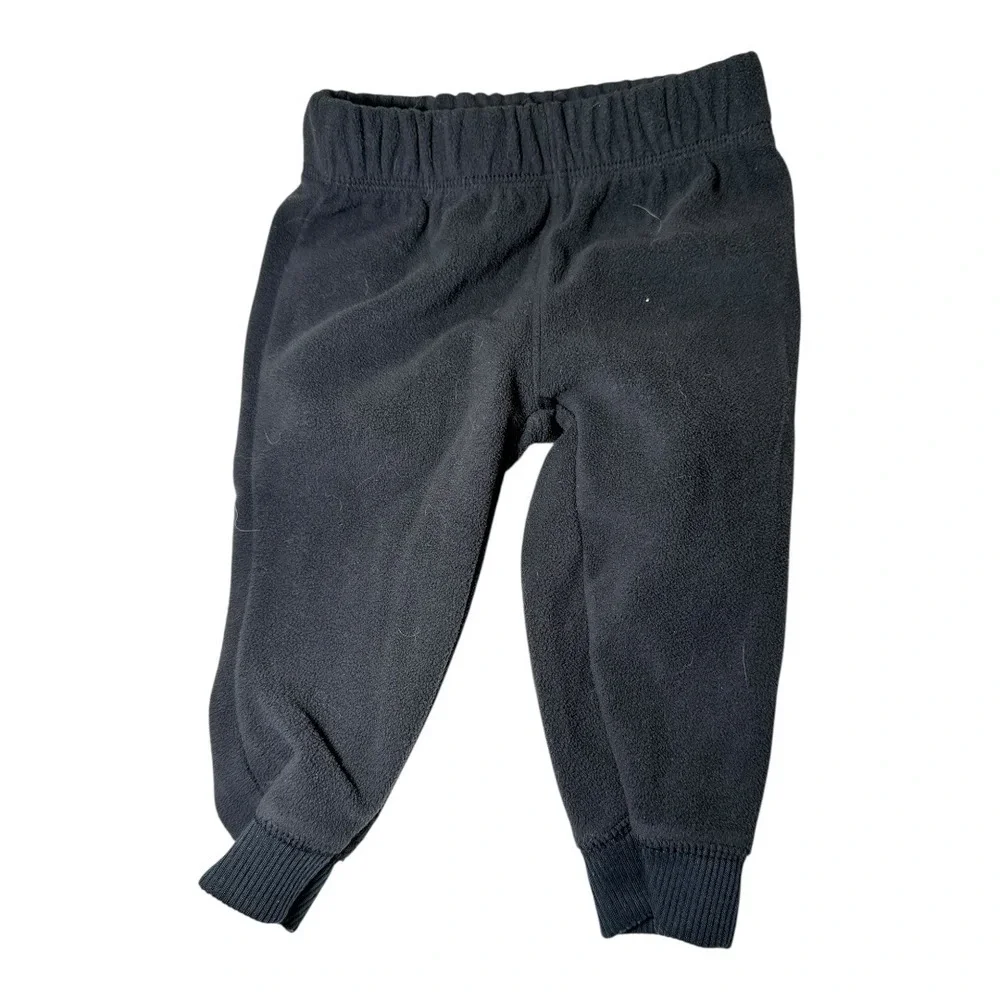 Carter's Baby Boy 9M Vest Pants‎ Jeans 6pc Lot Gray Black Blue Fox Glasses Print